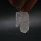 Gem Pollucite Polucite Crystal Silver Pendant from Pakistan - 1.0" - 2.83 Grams