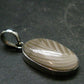 Rare Flint Silver Pendant from Poland - 1.4" - 4.73 Grams