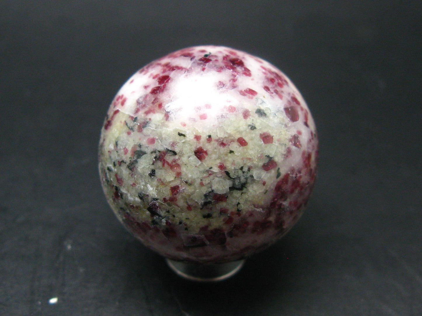 Rare Kakortokite Ball Sphere From Greenland - 76.12 Grams - 1.5"