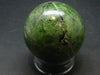 Gem Chrome Diopside Ball Sphere From Russia - 1.7"- 144.0 Grams