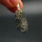 Extremely Rare Rough Grandidierite Silver Pendant From Madagascar - 1.2" - 3.91 Grams