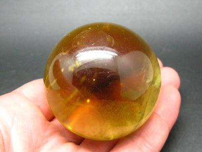 Citrine Sphere From Brazil - 2.2" - 247 Grams