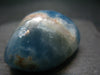 Aquatine Blue Calcite Tumbled Stone from Argentina - 1.7"- 54.0Grams