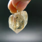 Natural Unheated Citrine Crystal Silver Pendant from Congo - 8.72 Grams