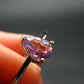 Natural Faceted Rich Purple Color Amethyst Ring - 1.22 Grams - Size adjustable
