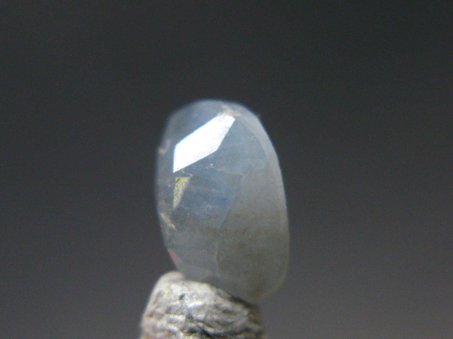 Extremely Rare Garnierite Cut Stone From Madagascar - 1.36 Carats