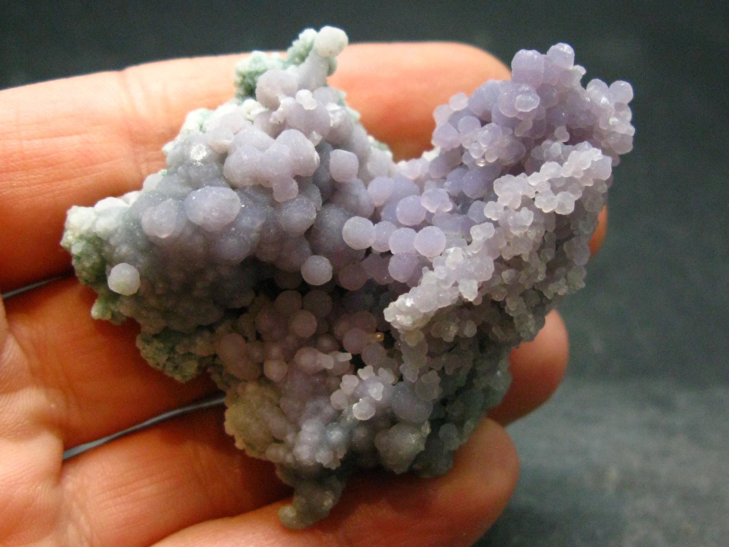 Purple Grape Agate Cluster From Indonesia - 2.1" - 28.79 Grams