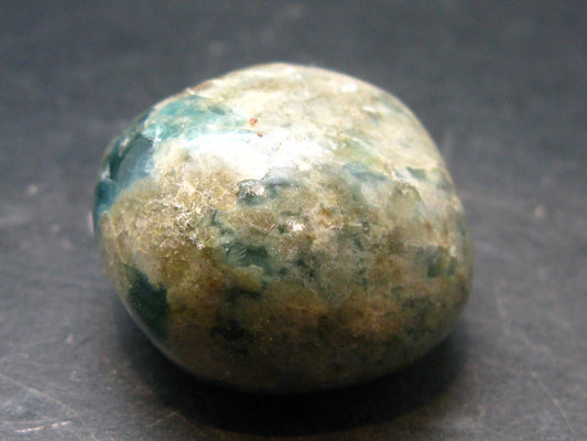 Extremely Rare Tumbled Grandidierite Stone From Madagascar - 1.2" - 191.10 Carats