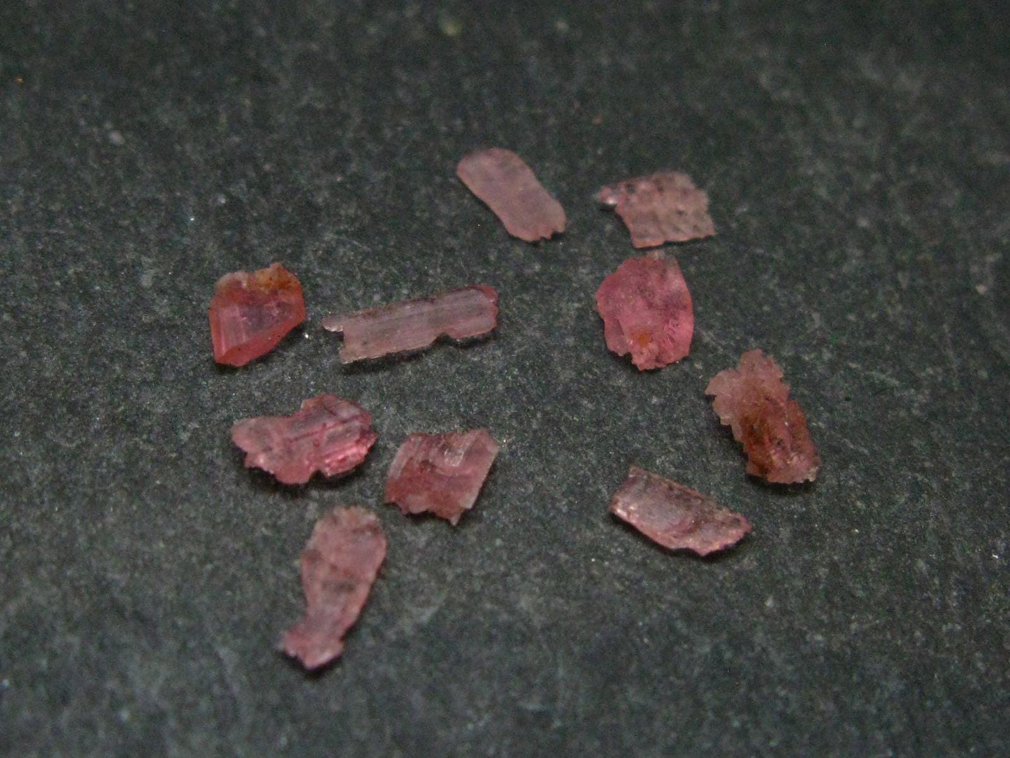 Lot of 10 Rare Gem Vayrynenite Crystals From Pakistan - 1.19 Carats