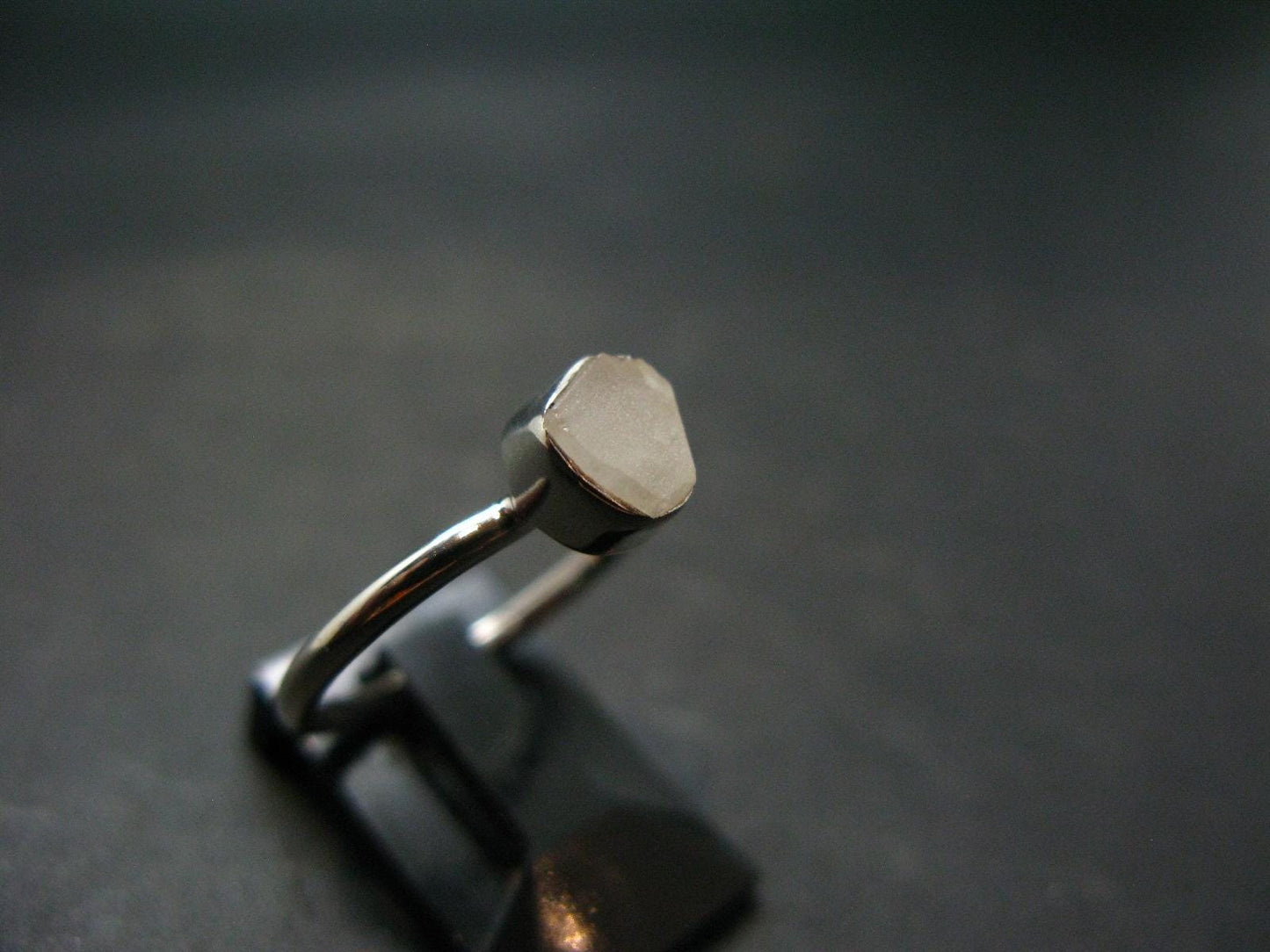 Phenakite Phenacite Sterling Silver Size 6 Ring from Nigeria - 1.73 Grams