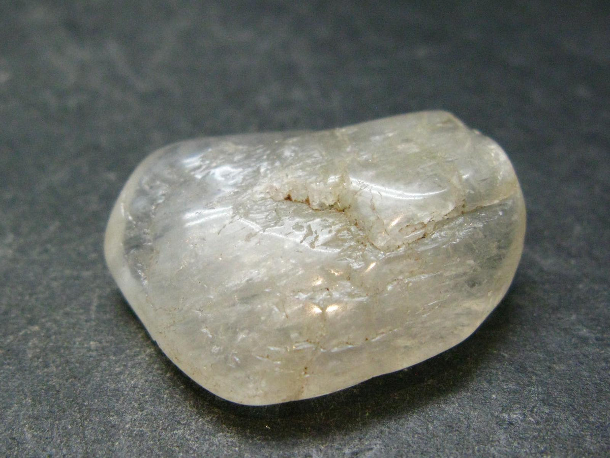 Large Clear Tumbled Petalite Crystal from Brazil - 42.80 Carats - 1.2"