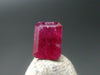 Beautiful Rare Gem Bixbite Red Beryl Emerald Cut Stone From Utah USA - 0.51 Carats - 5.6x4.2mm