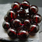 AAA Grade Garnet Hessonite Genuine Bracelet ~ 8 Inches ~ 15mm Round Beads