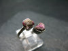 Beautiful Bixbite Red Emerald Beryl Silver Ring From Utah USA - Adjustable Size - 2.19 Grams
