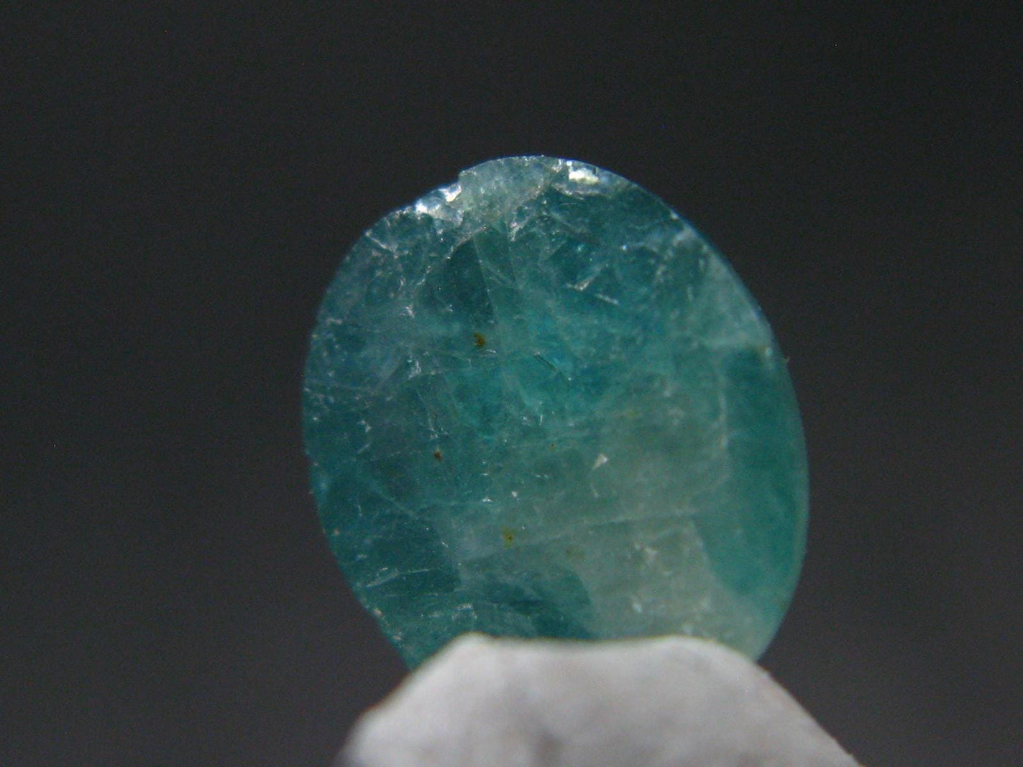 Extremely Rare Grandidierite Cabochon From Madagascar - 2.97 Carats