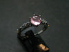 Natural Rose Quartz Ring from Brazil - 1.77 Grams - Size adjustable