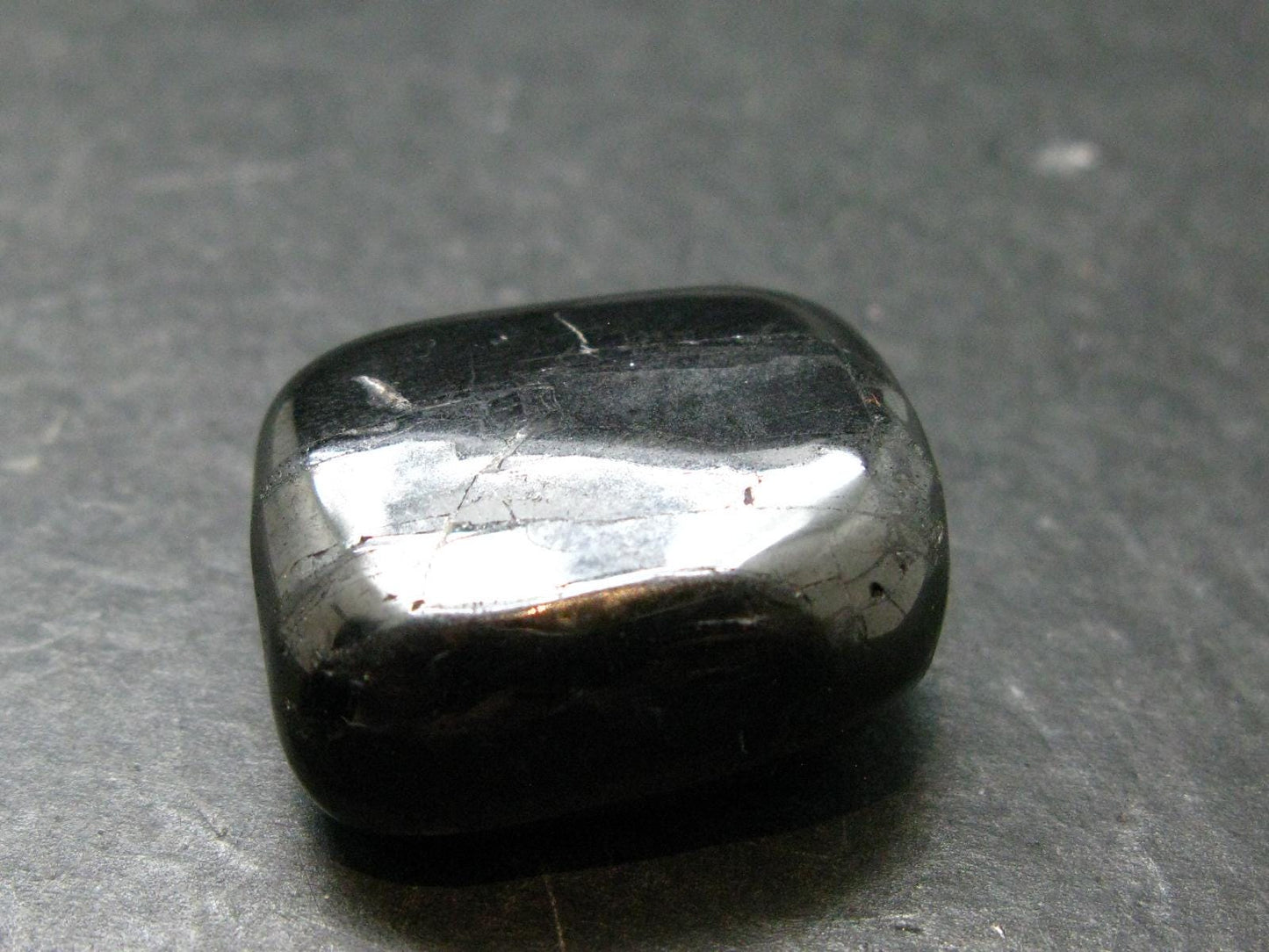 Elite Shungite Tumbled Piece from Russia - 1.1" - 15.82 Grams