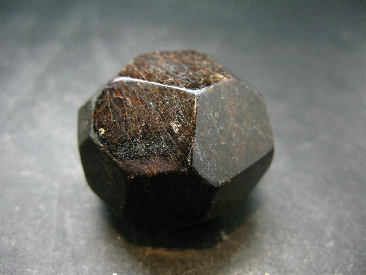 Red Almandine Garnet Crystal From India - 1.4" - 78.43 Grams