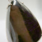Purpurite Pendant Purple Gemstone Silver Necklace Natural Stone Minimalist Jewelry Gift