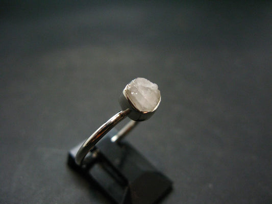 9.65 Carat Phenakite Phenacite Sterling Silver Size 8 Ring from Brazil