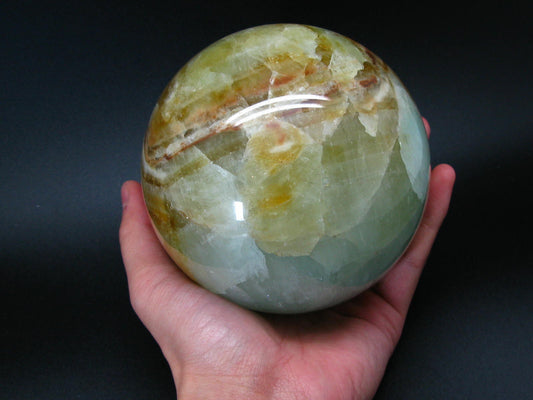 Enormous Datolite Crystal Sphere Ball From Russia - 4.3" - 1897 Grams