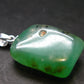 Chrysoprase Silver Pendant From Australia - 1.1" - 4.86 Grams
