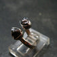 Large Meteorite Campo Del Cielo Sterling Silver Ring From Argentina - 2.36 Grams - Size 5