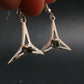 Moldavite Tektite Silver Earrings from Czech Republic - 3.25 Grams