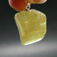 Large Gold Apatite Tumbled Pendant from Mexico - 11.0 Grams - 1.2"