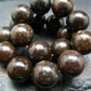 Meteorite Chondrite Genuine Bracelet ~ 7 Inches ~ 12mm Round Beads