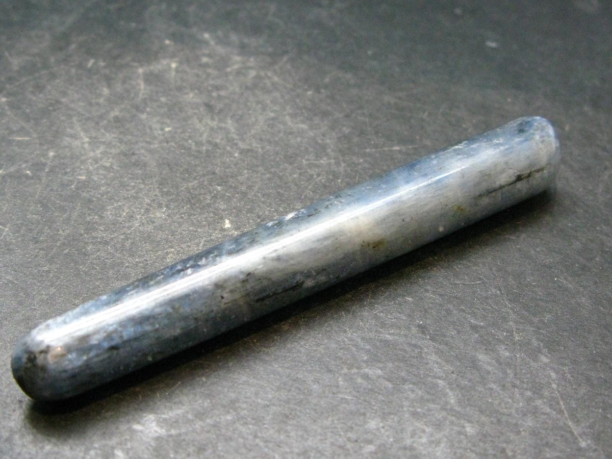 Blue Kyanite Tumbled Stone From Brazil - 3.7"