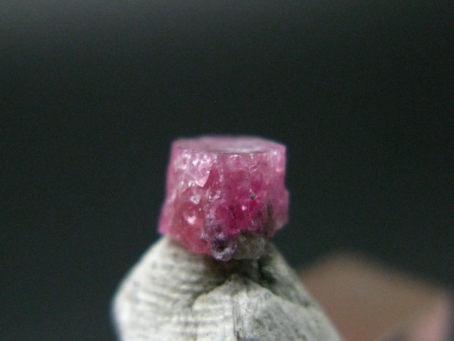 Nice Rare Gem Bixbite Red Emerald Beryl Crystal From Utah USA - 0.40 Carats