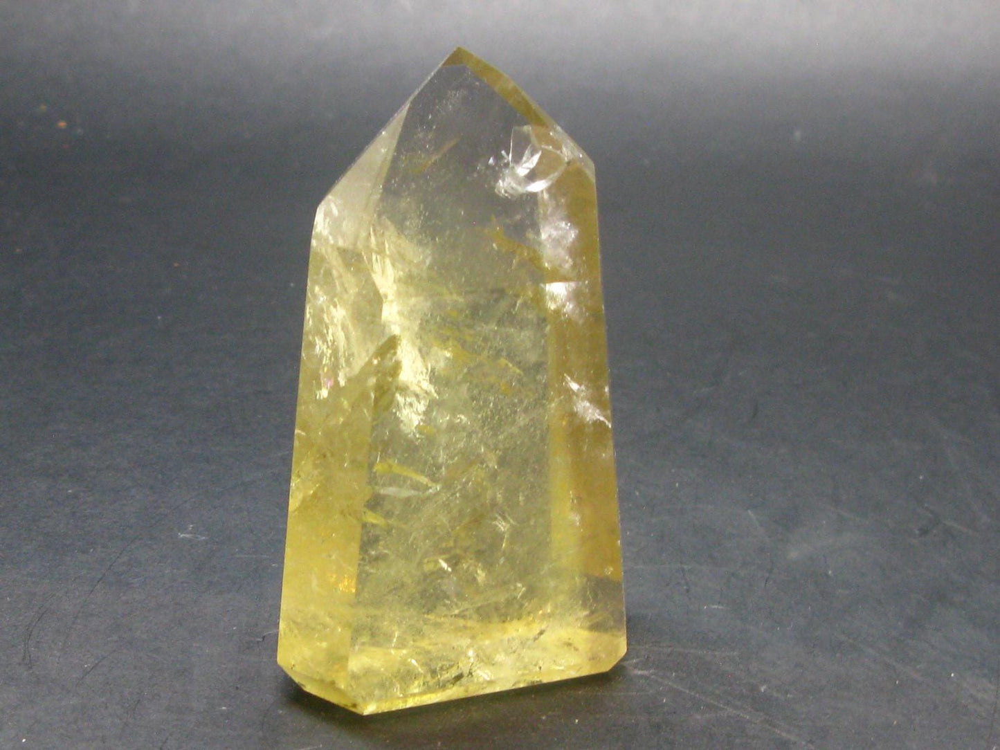 Citrine Unheated Polished Crystal From Brazil - 3.2" - 176.87 Grams