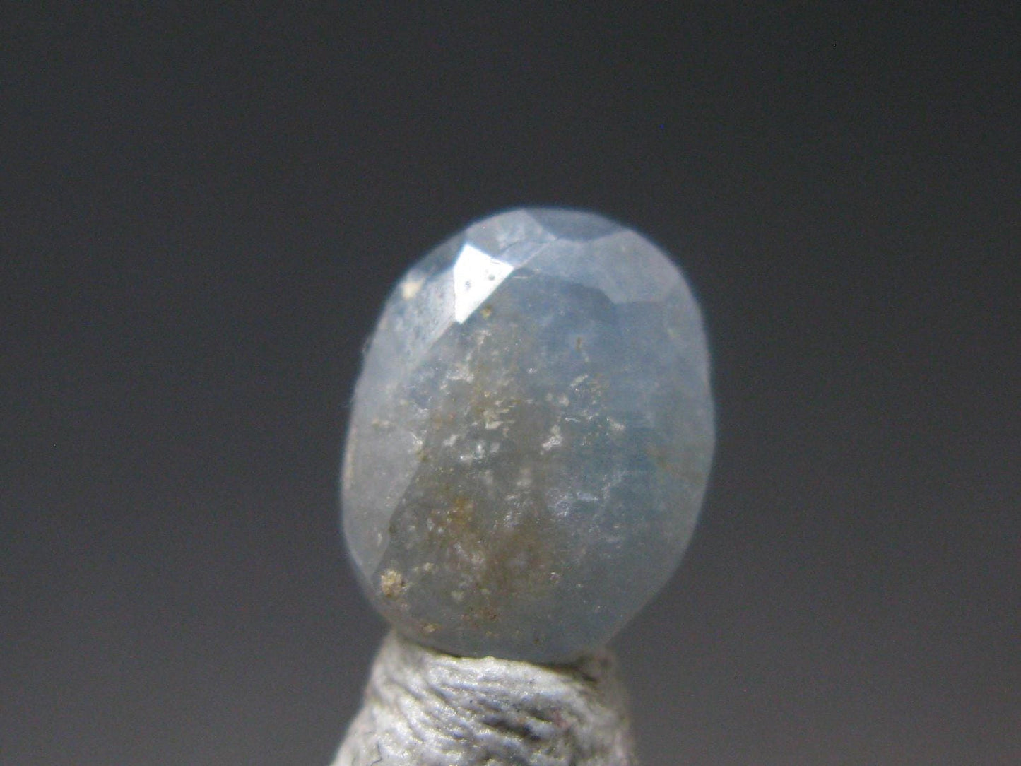 Extremely Rare Garnierite Cut Stone From Madagascar - 1.36 Carats