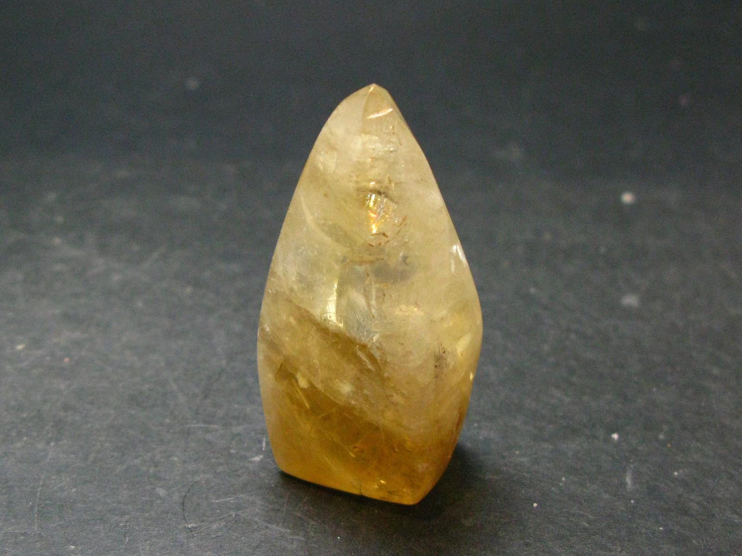 Citrine Unheated Polished Crystal From Brazil - 2.0" - 42.17 Grams