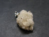 Gem Phenakite Phenacite Crystal Silver Pendant from Colorado - 0.8" - 11.90 Carats