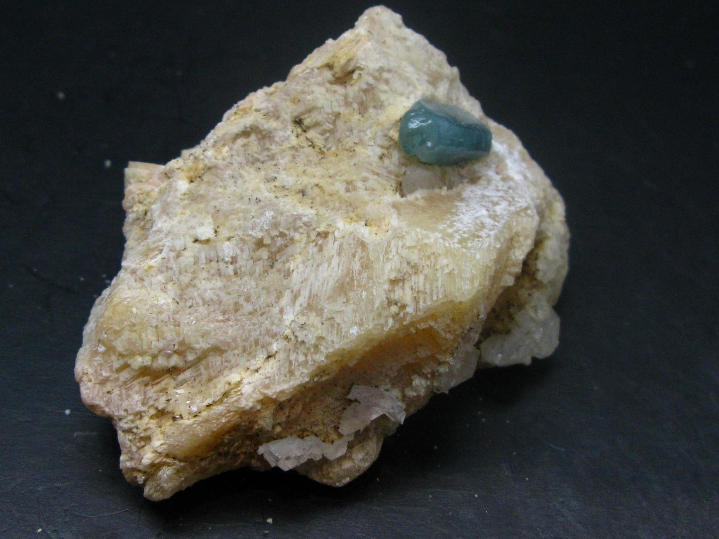 Rare Blue Apatite Cluster from Russia - 3.1" - 143 Grams