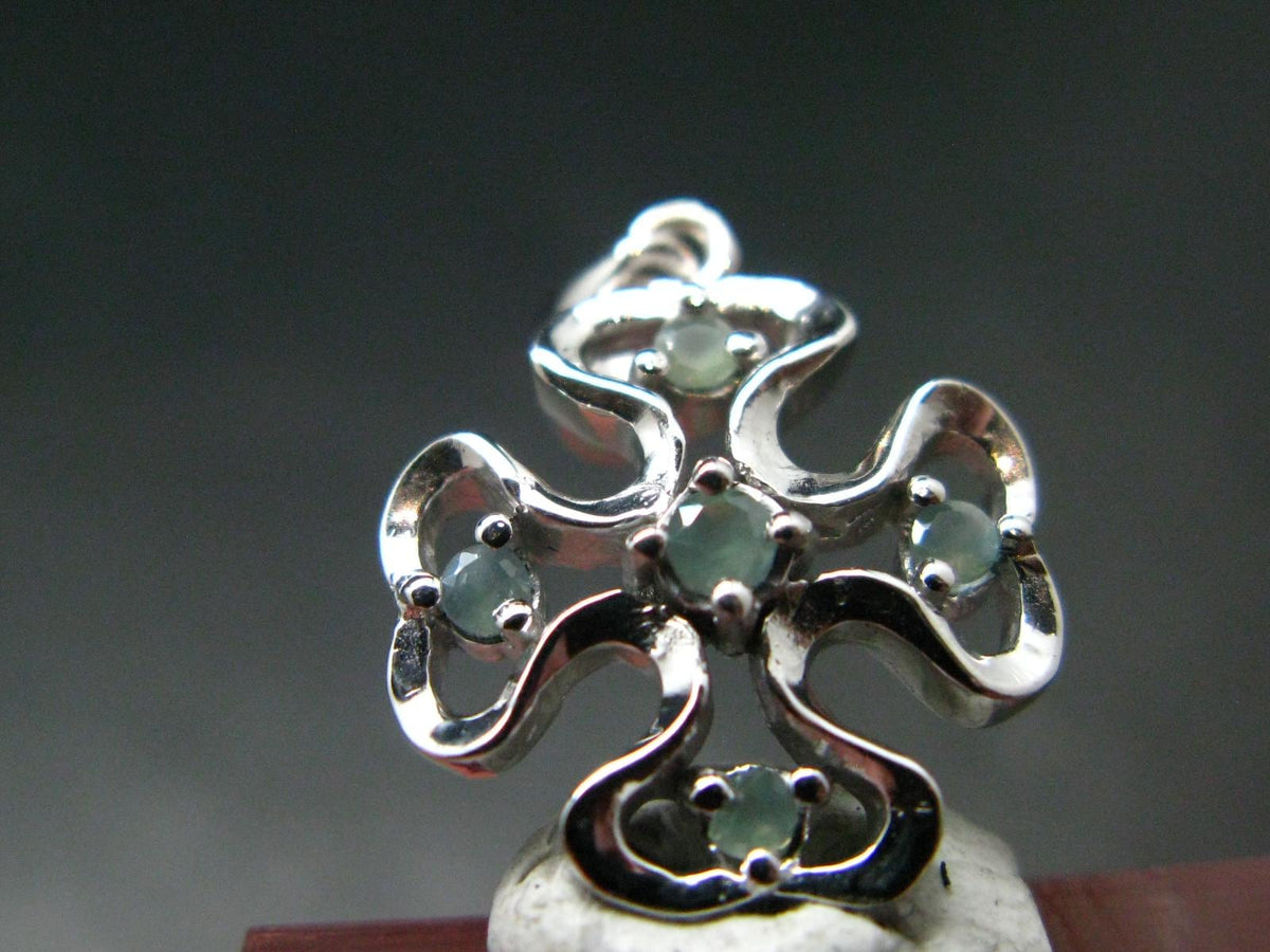 Genuine Alexandrite Gem Silver Pendant From Russia - 2.27 Grams - 0.28 TCW