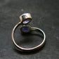 Tanzanite (Zoisite) Sterling Silver Ring - 2.38 Grams - Size 5