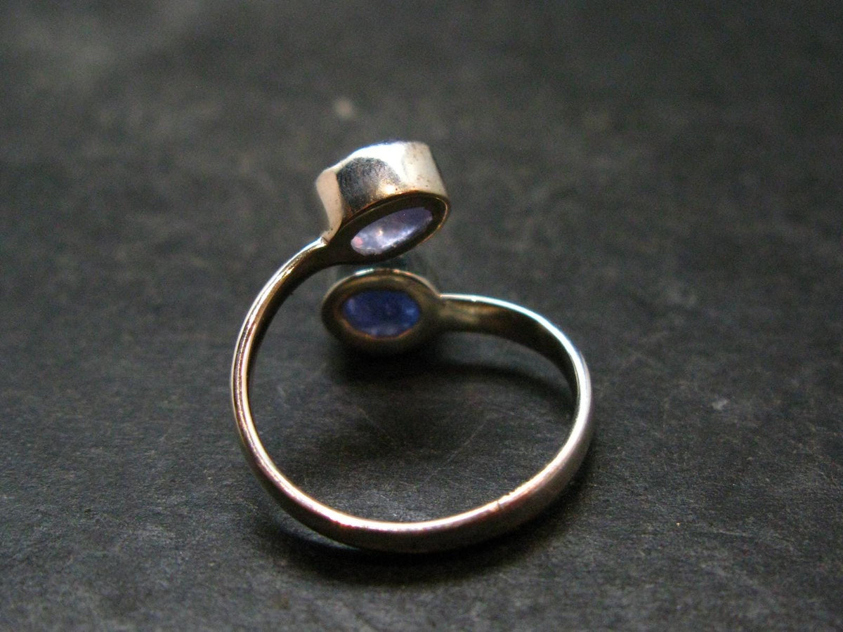 Tanzanite (Zoisite) Sterling Silver Ring - 2.38 Grams - Size 5