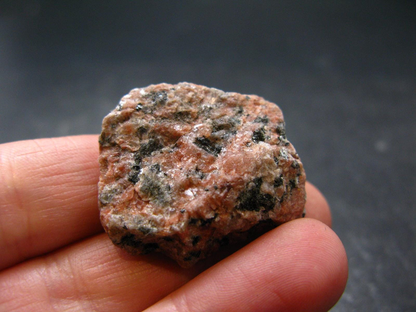 Rosophia Feldspar Stone Crystal From Rocky Mountains - 11.29 Grams - 1.1"
