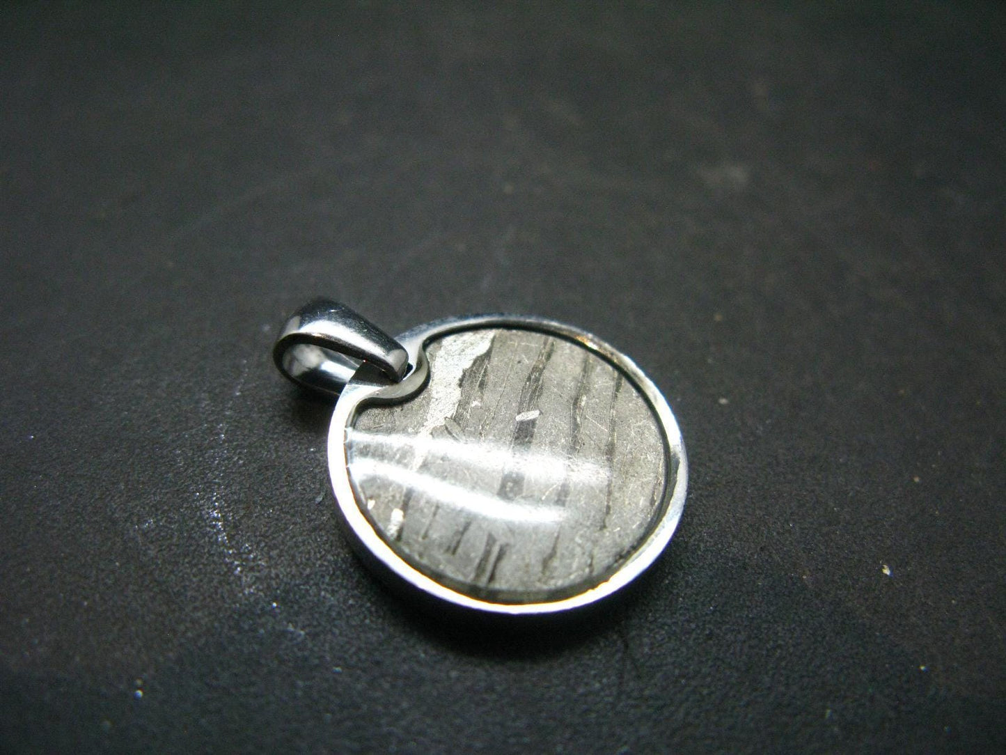 Muonionalusta Meteorite Pendant from Sweden - 2.3"