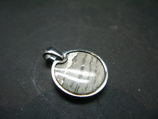 Muonionalusta Meteorite Pendant from Sweden - 2.3"