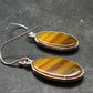 Tiger Eye Earrings - 4.04 Grams