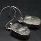 Natrolite Silver Earrings From Russia - 2.84 Grams