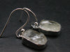 Natrolite Silver Earrings From Russia - 2.84 Grams