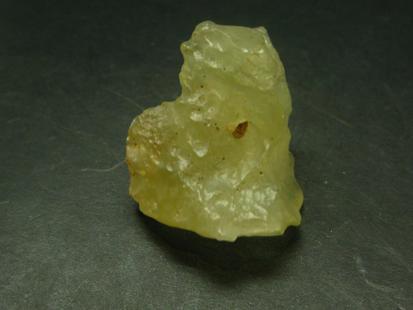 Nice Gem Libyan Tektite Raw Piece From Libya - 28.36 Grams - 1.4"