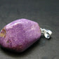 Rare Silver Stichtite Pendant from Australia - 1.1"