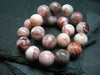 Cinnabar Genuine Bracelet ~ 7 Inches ~ 10mm Round Beads