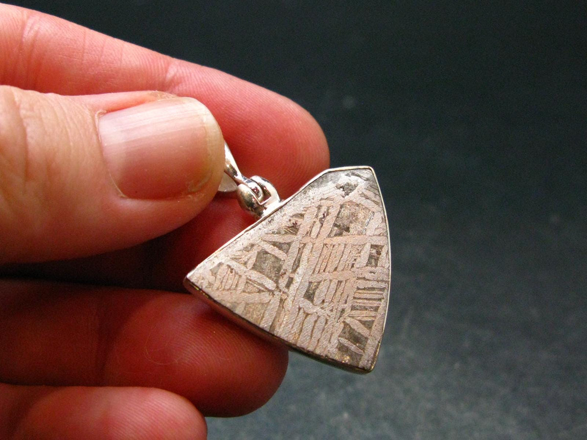 Muonionalusta Meteorite Pendant from Sweden - 1.3" - 4.33 Grams